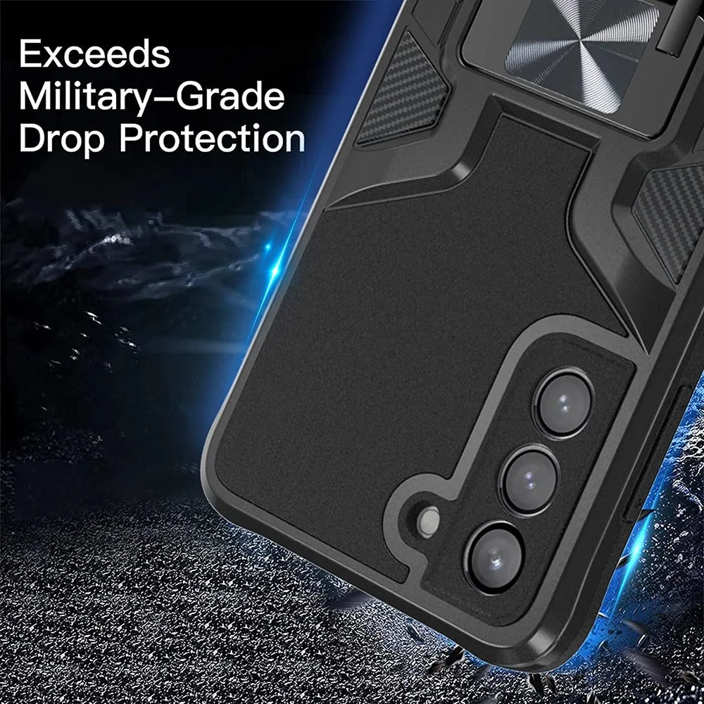 Ring Armor Case for Samsung S21 S20 FE Plus Ultra A32 A52 A72 Heavy Duty Protective Rugged Shock Magnetic Car With Stand Cover