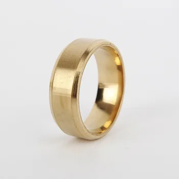 

Classic simple personality glossy electroplating simple men's ring