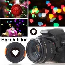 Bokeh masters kit bokeh efeito lente tampa filtro para artístico romântico cena noturna fotografia canon nikon yongnuo lentes