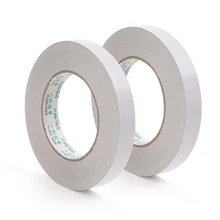 Strong Double-Sided Adhesive Tape For Arts Crafts Photography Scrapbooking Gift Wrapping Office School Stationery Supplies tanie tanio CN (pochodzenie) Woodworking HL190686 Taśma Taśma piankowa Double-sided tape White 5 8 10 12 15 18 20mm 1 x Self adhesive double-sided tape