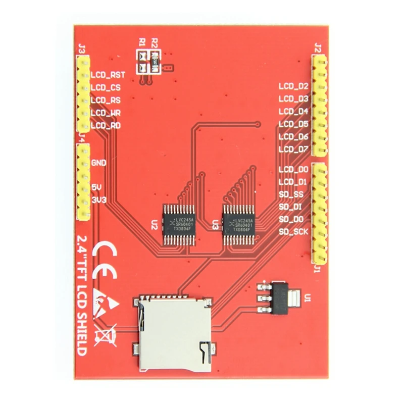 2,4 дюймовый TFT lcd цветной дисплей модуль 320X240 ЖК-панель контактного экрана для Arduino NUO MEGA 2560 платы-Горячая Распродажа