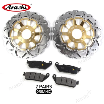

ARASHI CNC Front Brake Rotors Disc Brake Pads For SUZUKI RF 600 R 1993 1994 1995 1996 1997 RF600R Accessories Floating Disk
