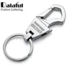 Cool Customized Logo Keychain Beer Opener Bottle Engraved Name Custom Lettering Key Chain Ring Men Car Personalized Gift K406 ► Photo 1/6