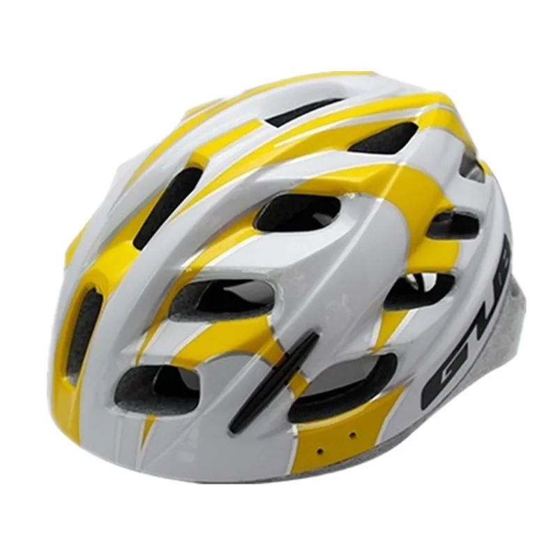 GUBVV Yellow 50-57cm MTP дорожный велосипедный шлем сверхлегкий углеродный велосипедный шлем выносливость Pro защитный велосипедный спортивный шлем для гонок Casco Ciclismo - Цвет: GUBVV Yellow 50-57cm