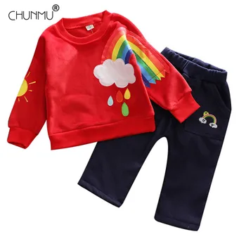 

Children's Clothing 2020 Autumn Winter Boys Clothes Sets Casual Long Sleeve Top + Pants 2pcs Sport Suits Baby Clothes Infant Set