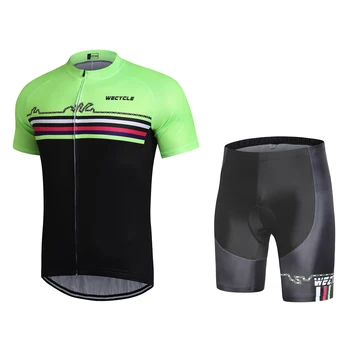 

2019 Men's Breathable Bicycle Jersey Set Short Sleeve Cycling Jersey Bike Shirt Clothing