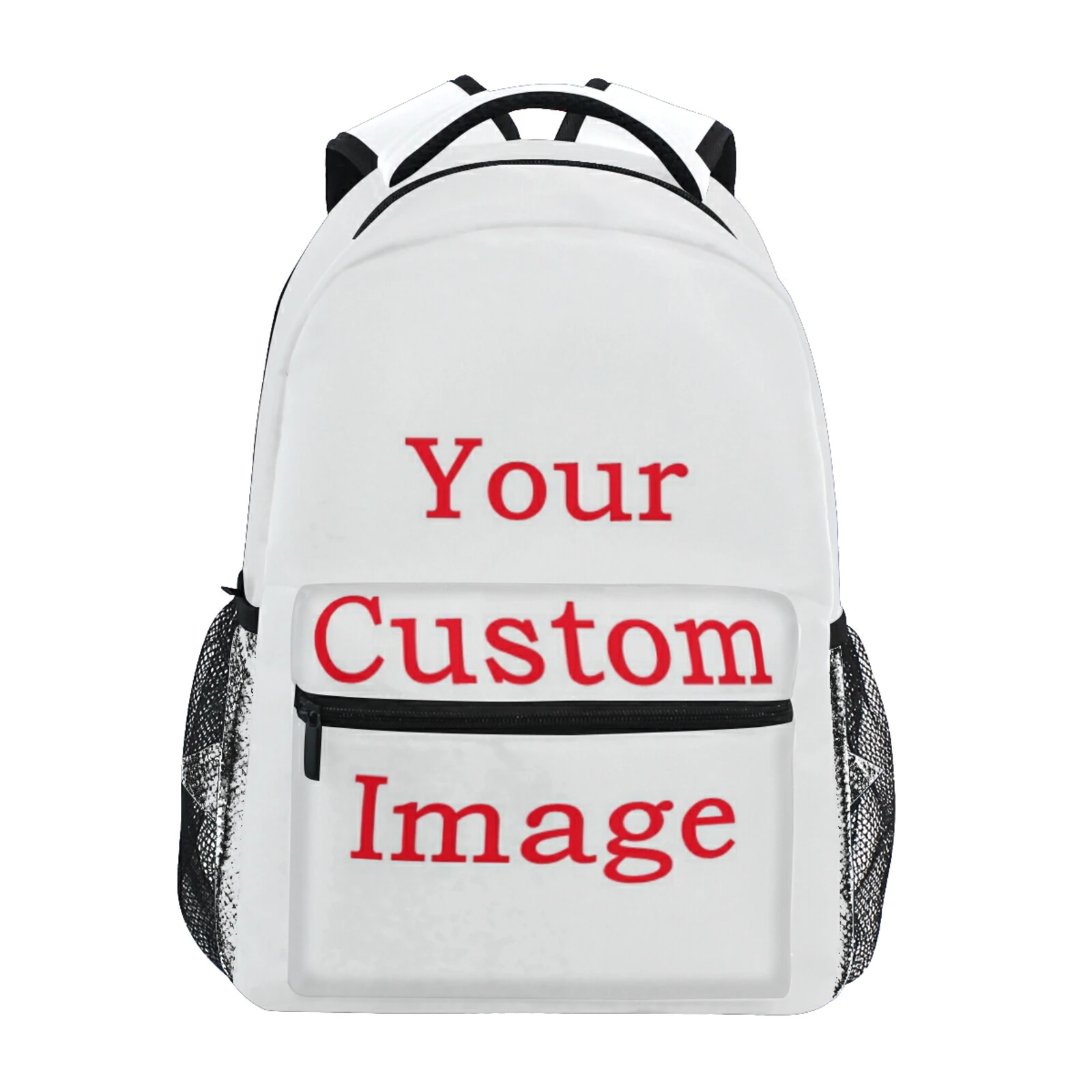 Personalized Custom Pattern Children Backpack School Bag Casual Large Capacity Waterproof Teenagers Laptop Bag Schoolbag New