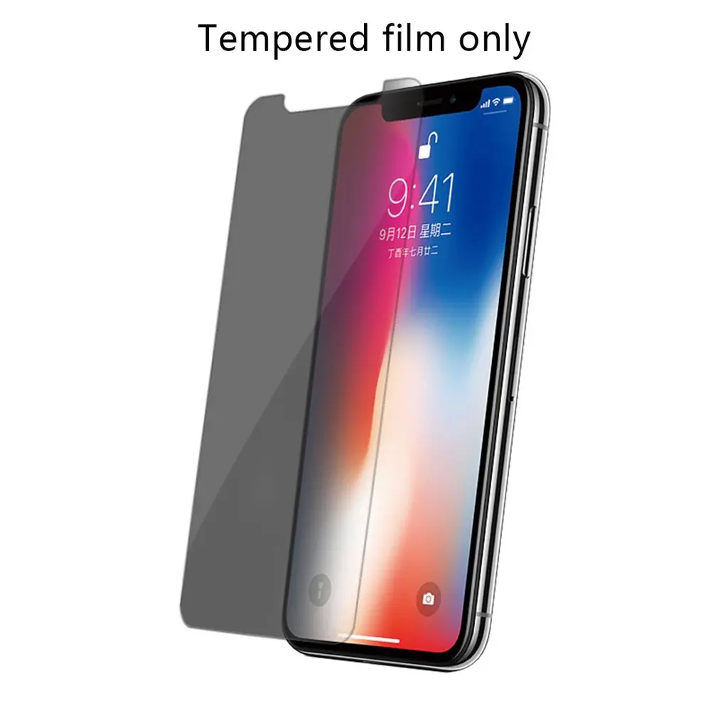 For Iphonexsmax Hd Anti-Peep 0.2 Arc Surface - Non-Full Screen Anti-Peeping Film Mobile Phone Protective | Электроника