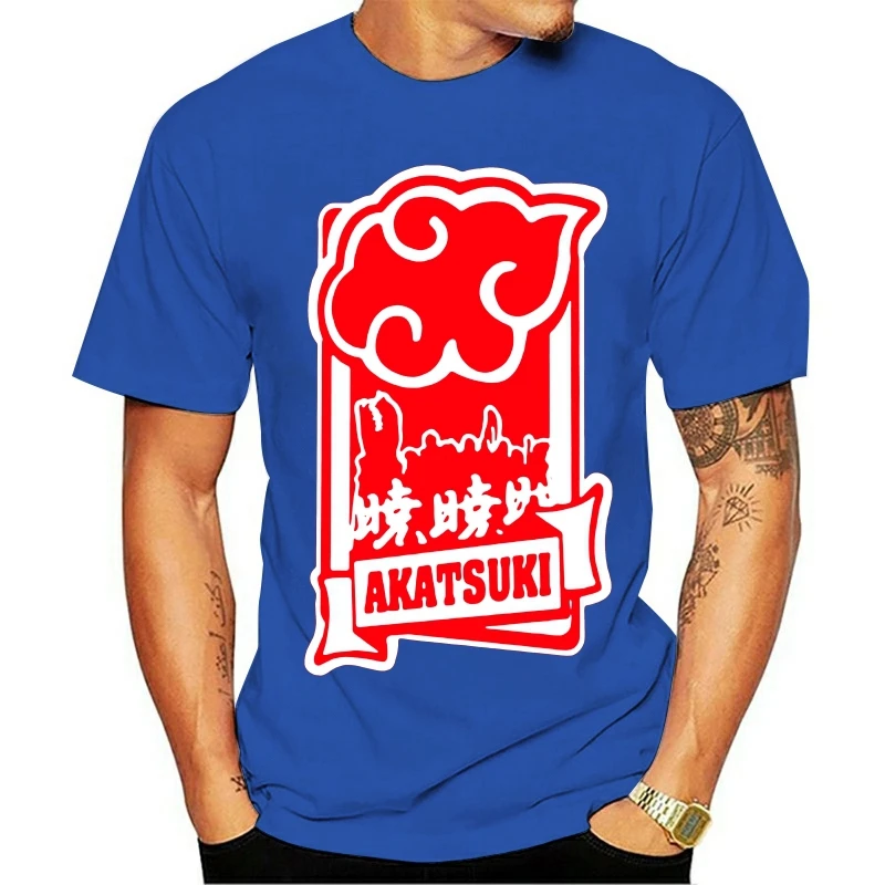 

t shirt Men s Anbu Naruto Uchiha Itachi Akatsuki Pein Short Sleeve Two Sides Tees 100% Cotton Front And Back Tops