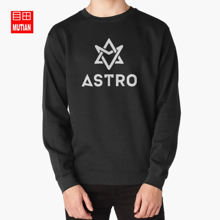 Толстовки с капюшоном с логотипом Astro kpop rookie group boy group debut mj jin cha eunwoo moonbin rocky