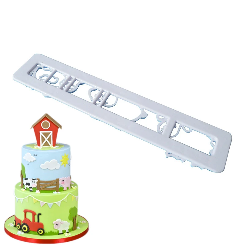 Cartoon Animals Shape Cookie Mould Cute Pig Cow Sheep Dessert Cutter Fondant Cake Decorating Tool For Pastry Biscuit Cake Molds 1