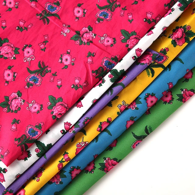 DIY Clothing Sewing Handmade Fabric 100% Polyester MS Brand Flower Gradient  Digital Printing New Dress Skirt Fabric Per Yard - AliExpress