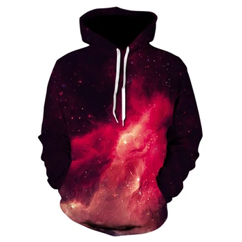 

New Fashion Women Hoodies And Sweatshirts 3D Printing Hoodie men Black space galaxy Lovers Couples Hoody Pullovers Harajuku coat
