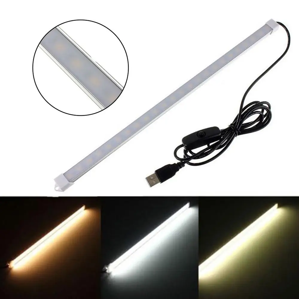 35 см 24 светодиодный s 5V SMD 5630 Светодиодный светильник с жесткой полоской и трубкой