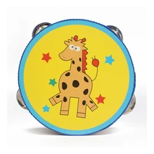 Детские Обучающие, музыкальные игрушки детский музыкальный инструмент игрушка детский барабан детские музыкальные игрушки Детская деревянная погремушка детские колокольчики