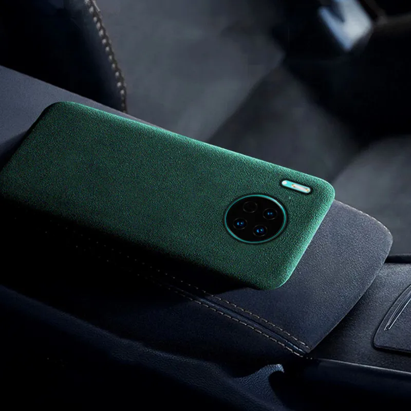 Чехол из натуральной кожи и фланели для huawei mate 30 Pro, чехол для huawei mate 30/Pro, задняя крышка, Мягкий сенсорный чехол для телефона s