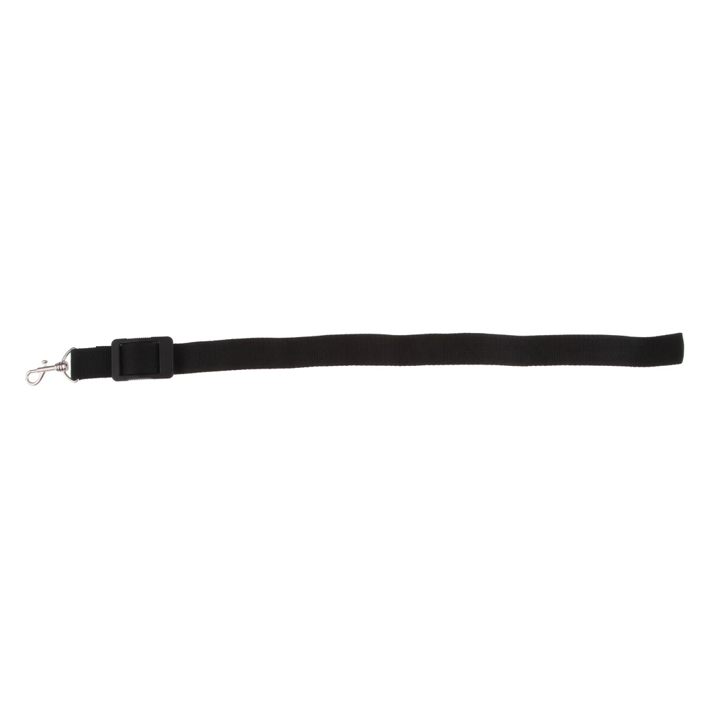 Saxophone Shoulder Strap with Adjustable Length Range and Metal Hook Black for Kids adults Musical Lover