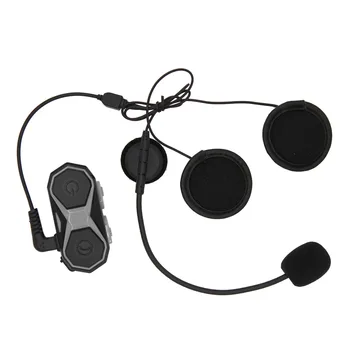 

WT005 Motorcycle Bluetooth Headphone Helmet Headset 1000M Hands-free Interphone Waterproof 2 Riders Full Duplex Support FM Radio