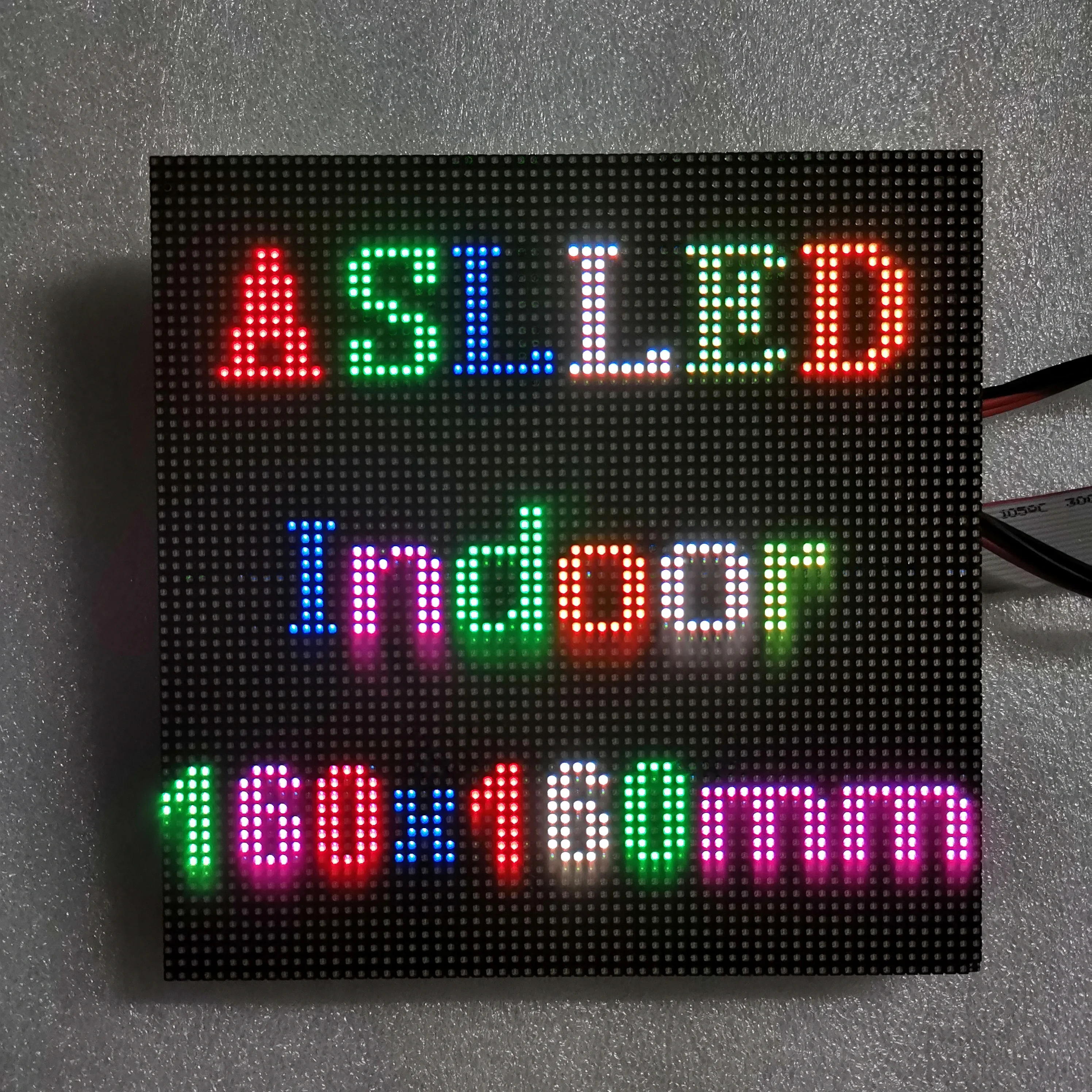 P2.5 LED screen panel module 160*160mm 64*64 pixels 1/32 Scan 3in1 RGB P2.5  Indoor Full color LED display panel module - AliExpress