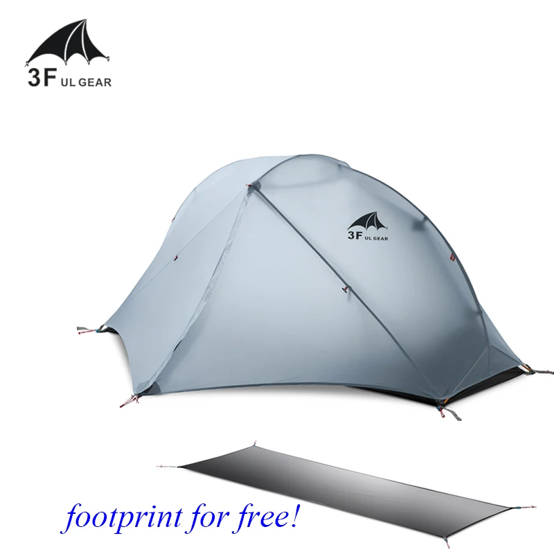 3F UL GEAR no see um net наружная легкая палатка для кемпинга 3/4 Сезон 1 на одного человека