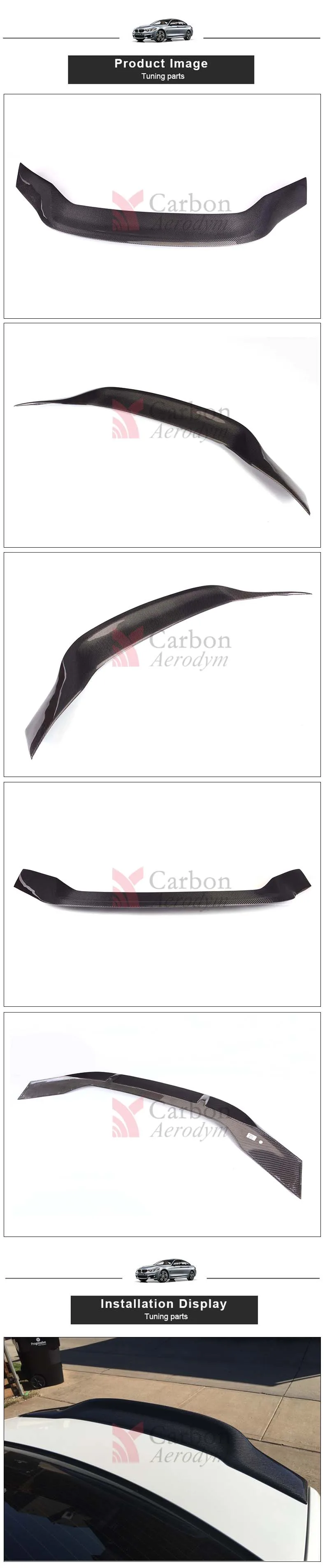 For Mercedes W238 Carbon Fiber R Style Rear Spoiler Trunk Wing for Benz E Class C238 2-door Coupe- present