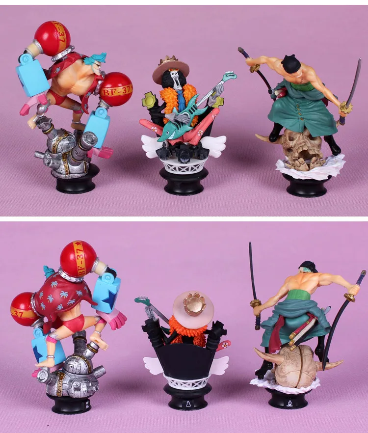 

One Piece/Sea King 2 Generation 6-Chessman One Piece 2 after Spring Festival New World Luffy Robin Sauron Capsule Toy