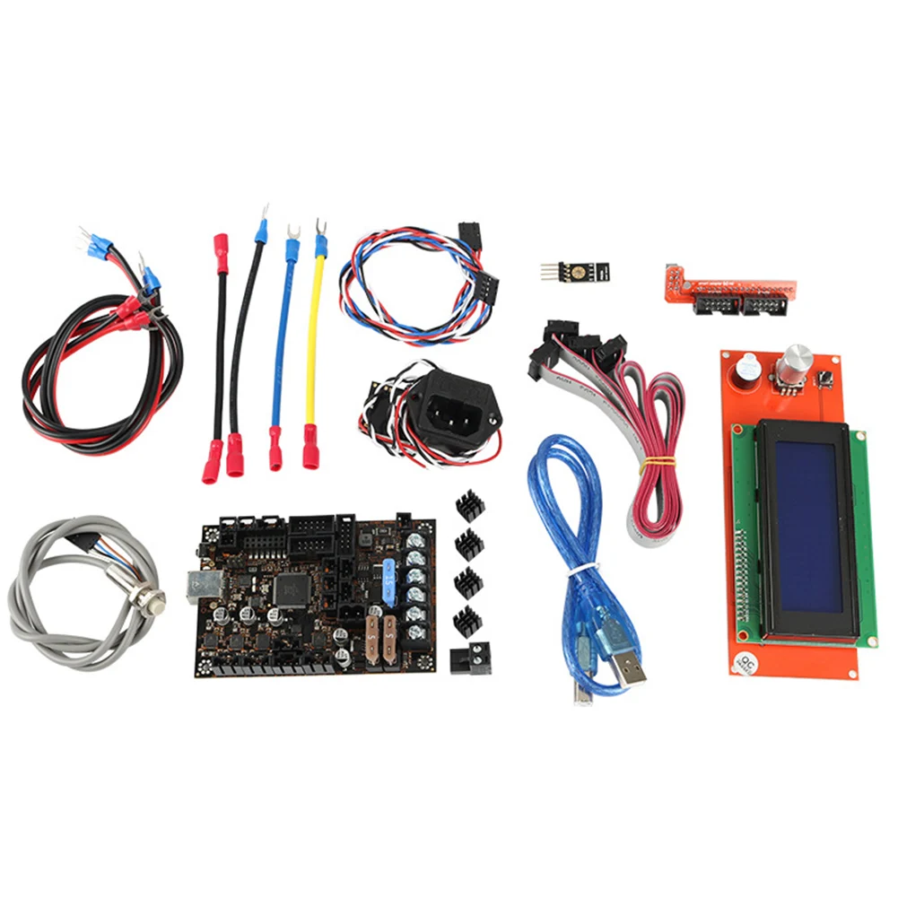 Einsy Rambo 1.1A материнская плата+ 2004 lcd+ датчик плавления+ PINDA V2+ плата питания для Prusa i3 MK3 JHP-лучший