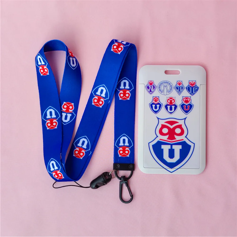 Chilejega de Football Club Serie Namenskartenhüllen Ausweishalter Studenten Bus Kartenetui Lanyard Ausweishülle – Detail 8