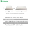 PurenLatex 60x40x11 Thailand Natural Latex Orthopedic Massage Pillow Neck Cervical Spine Protected Remedial Big Vertebrae Pillow ► Photo 2/6