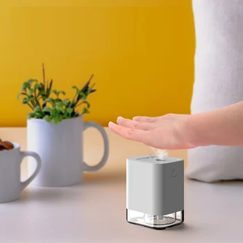 

1 Pc ABS Intelligent Infrared Induction Alcohol Spray Atomizer USB Rechargeable Spray Liquid Dispenser Smart Home Accessories (W