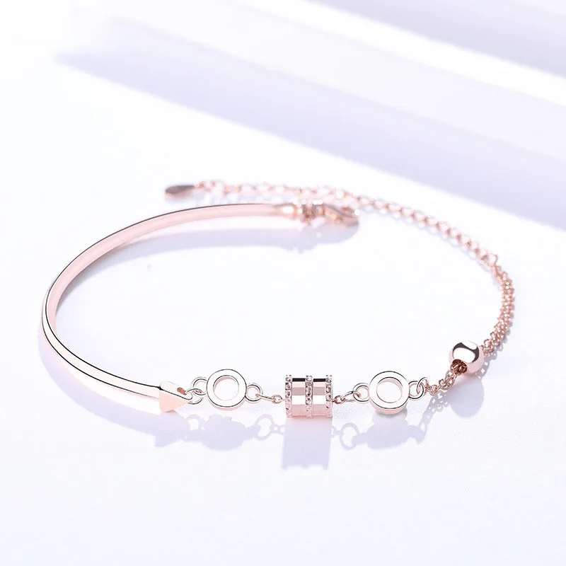 Браслет из стерлингового серебра S925 пробы, потрясающий звук и Взрывная передача бусин, подарок для женщин, модные вечерние ювелирные изделия DIY