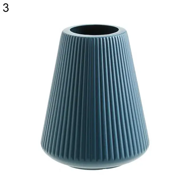 New Vase Creative Hydroponic Plastic European Style Flower Pot for Home Пластиковый европейский цветочный горшок 3