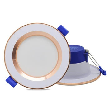 

2pcs LED Downlight 85-265V Spot LED downlight Dimmable 6W Recessed in LED Ceiling Downlight Light Cold Warm white Lamp