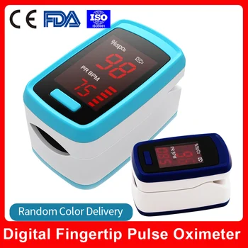 

Digital Blood Oxygen Monitor Finger Pulse Oximeter Oxygen Saturation Monitor Fast Shipping within 24hours (without Battery)