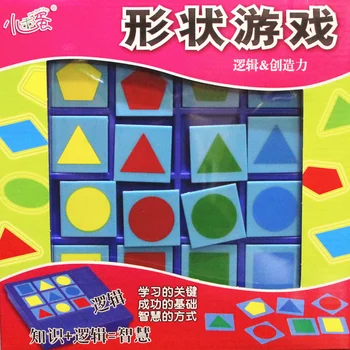 

Little Baby Shape Game Logic Thinking Creativity Training Parent-child Intelligence Toys