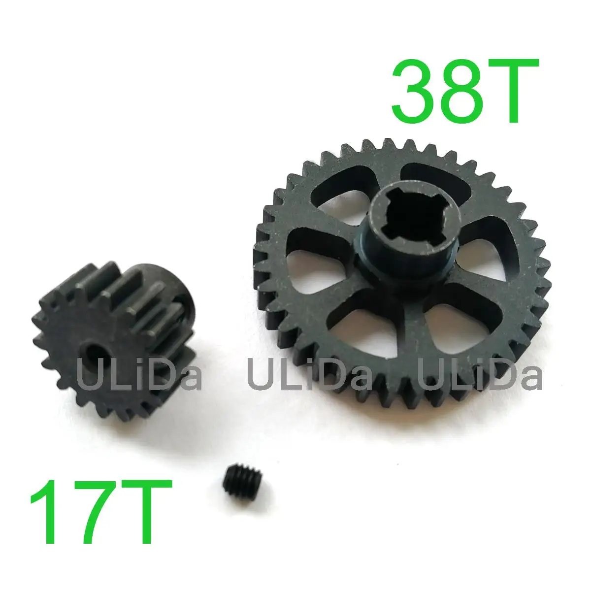 

Metal Upgrade Parts Motor Pinion Gear Reducer Set for Wltoys A949 A959 A969 A979 K929 RC Car Spare Accessories A949-24