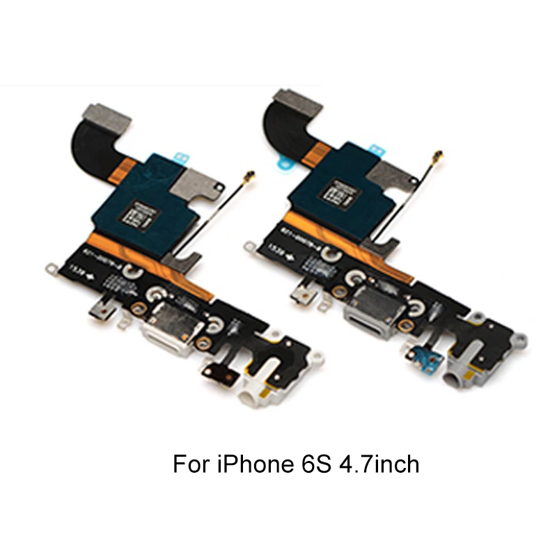 Зарядный порт USB док-разъем Замена для iPhone 5 5C 5S 6 6S 7 8 Plus X XR XS Max наушников аудио разъем гибкий кабель