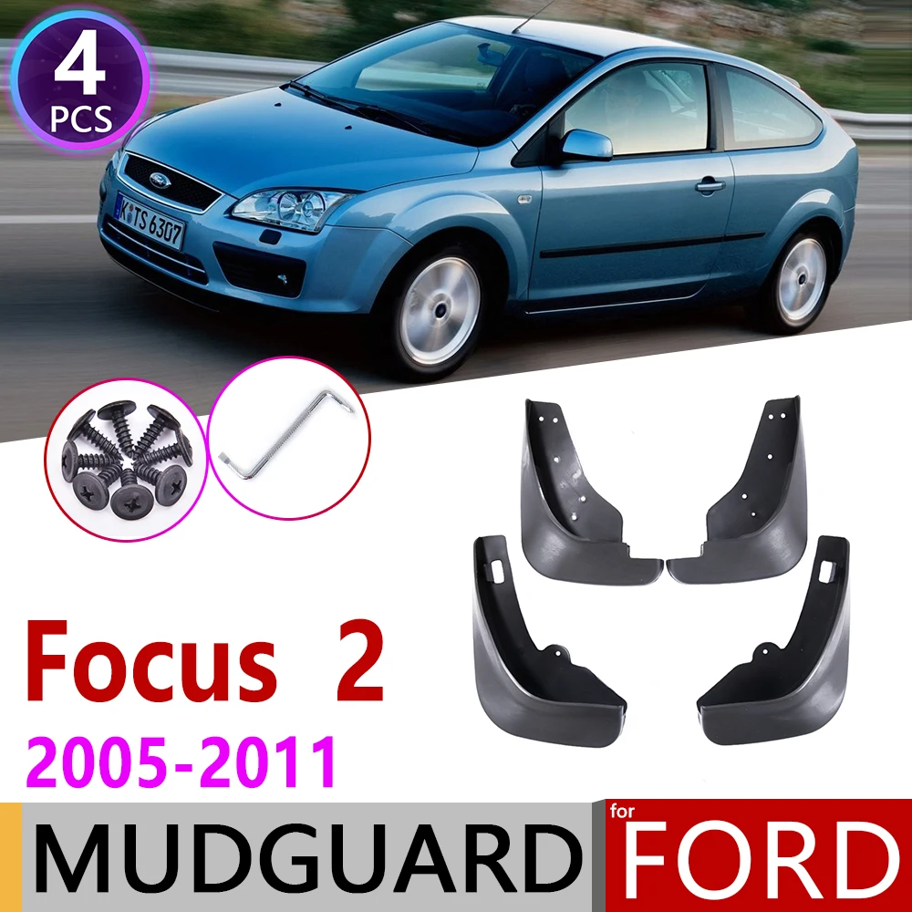 Брызговик для Ford Focus 2 MK2 MK2.5 хэтчбек 2005 ~ 2011 брызговики Брызговики аксессуары 2006 2007