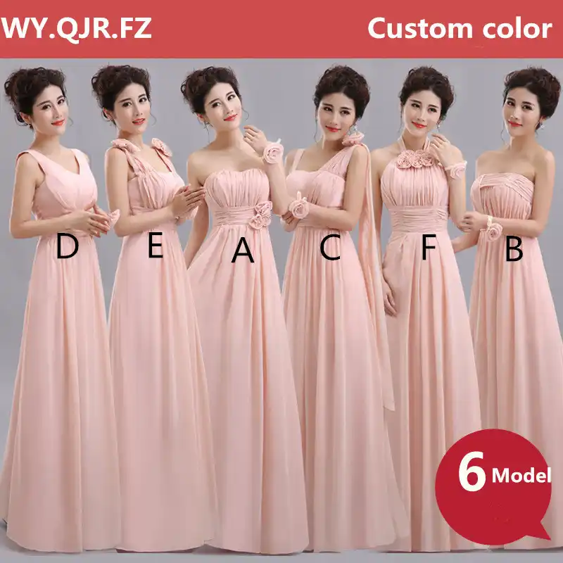 vestido de dama de honra moderno