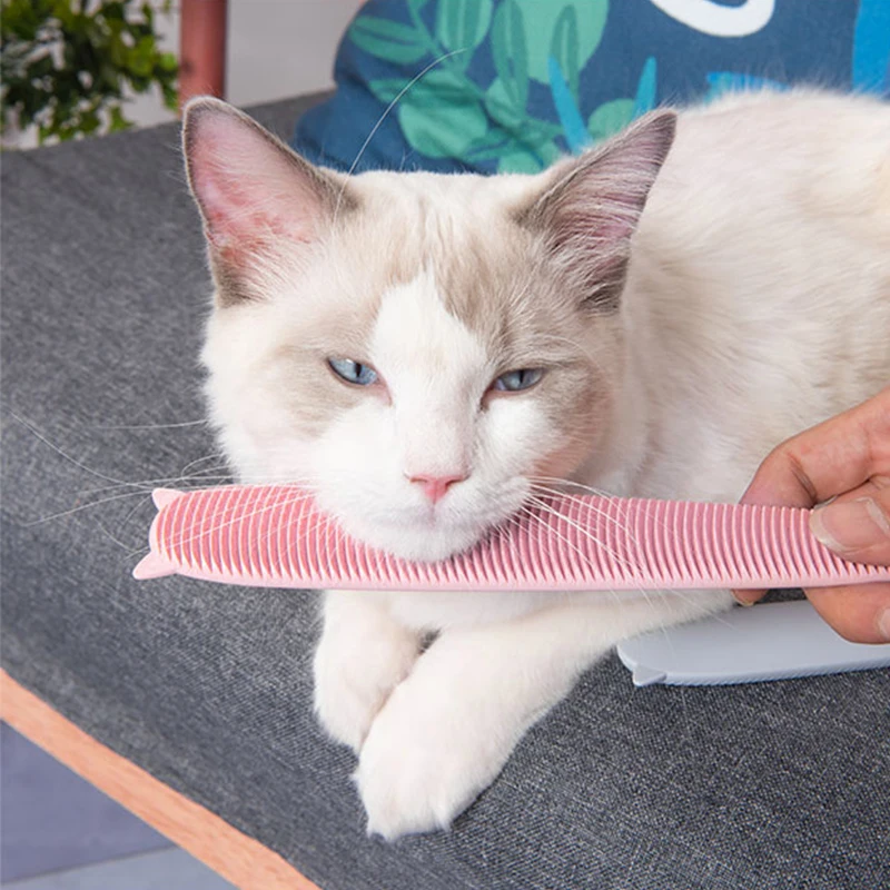 

Pet Cat Clean Tongue Portable Multi-purpose Comb Pet Supplies Simulation Cat Comb Massage Combs Pet Hair Care Tools