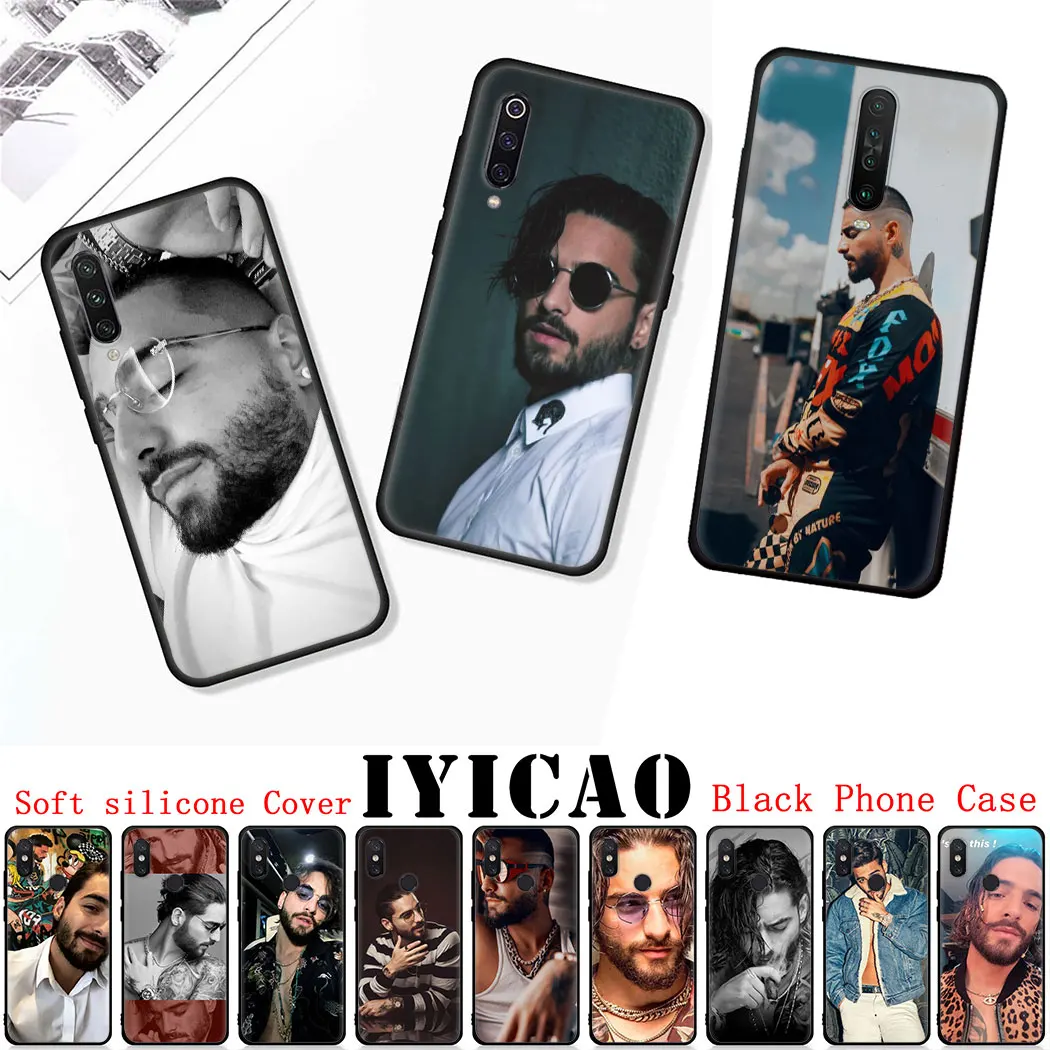 Мягкий силиконовый чехол для Xiaomi Mi Note 10 A3 9T Pro 9 Lite CC9 CC9E Mix 2S 3 Maluma | Мобильные