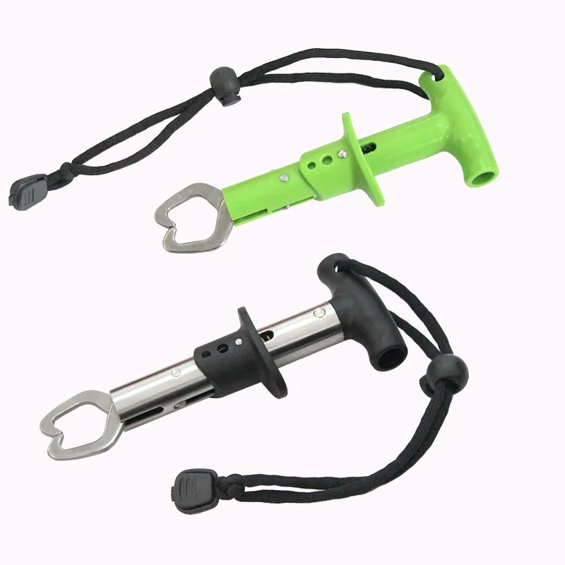 

New Style T-Shape to Fish Grip Stainless Steel Fishing Clamp Special Offer Mini Control Fish Folder Fish Control diao yu ju