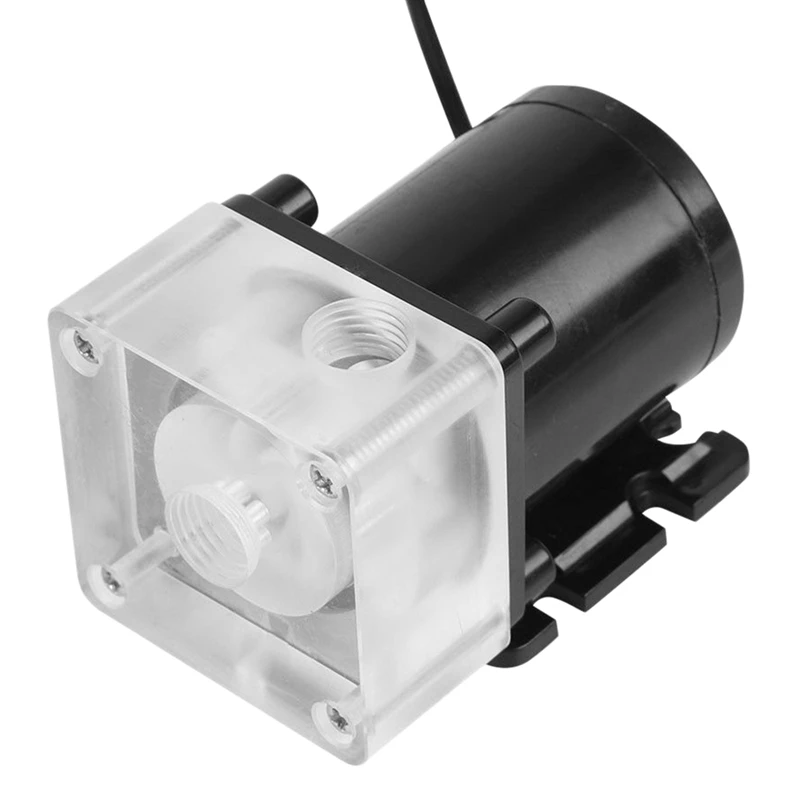 

12V 0.8A 10W G1/4 Thread Low Noise Water Pump for CPU PC Computer Cooling System