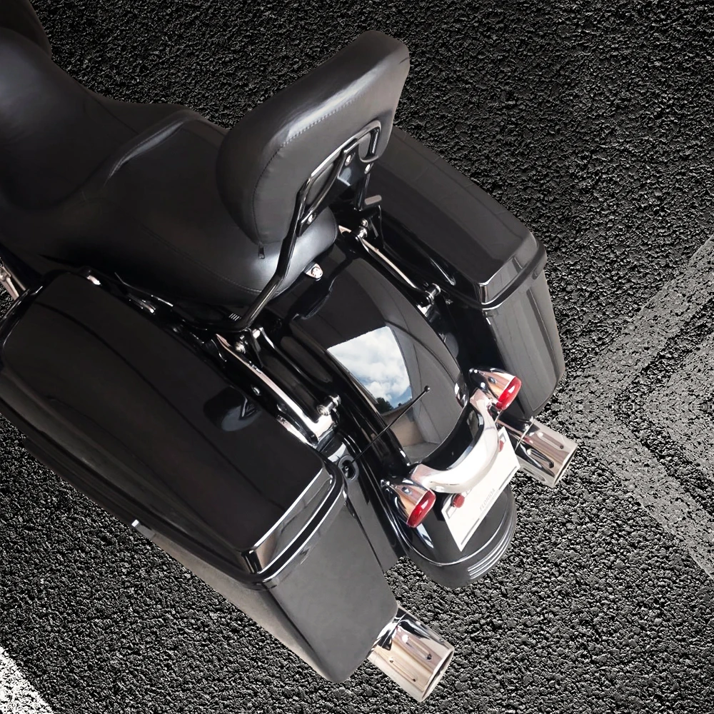 Sissy бар съемная спинка багажная стойка для Touring Road King CVO дорожный скользящий уличный скользящий Electra Glide FLTRUSE 2009