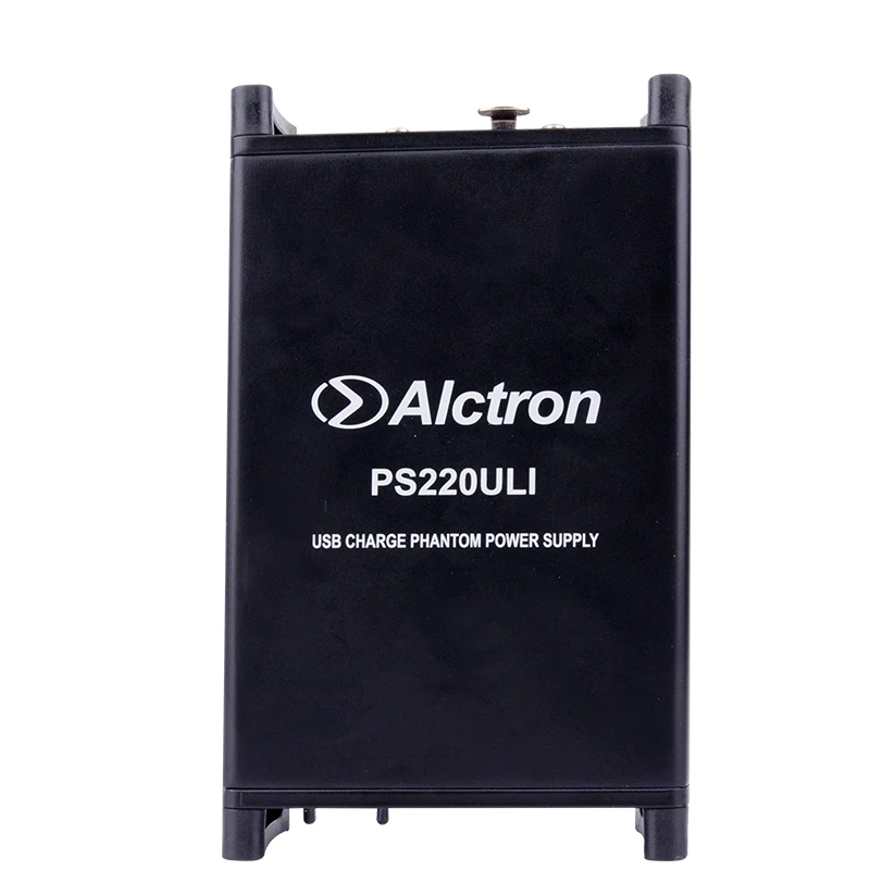 Alctron PS220ULI 3,7 V литиевый аккумулятор 48V фантомный источник питания используется в студии, сценической производительности. 3,7 в/адаптер два источника питания