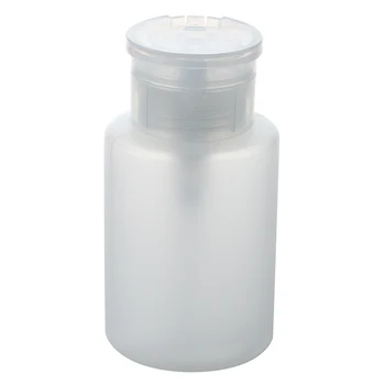 

2 xPlastic bottle dispenser 150ml for liquid oil Nail polish remover
