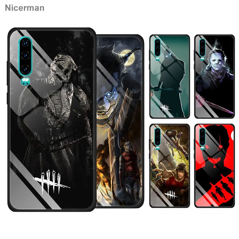 

horror Dead by Daylight Tempered Glass Case for Huawei P20 P10 Lite P20 P30 Pro Mate 10 20 Lite Honor 8X 20 Pro Cover