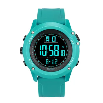 

Outdoor Sports Men's Electronic Watch Waterproof Luminous LED Digital Display Silicone Strap Wristwatch Womens Watches For Men