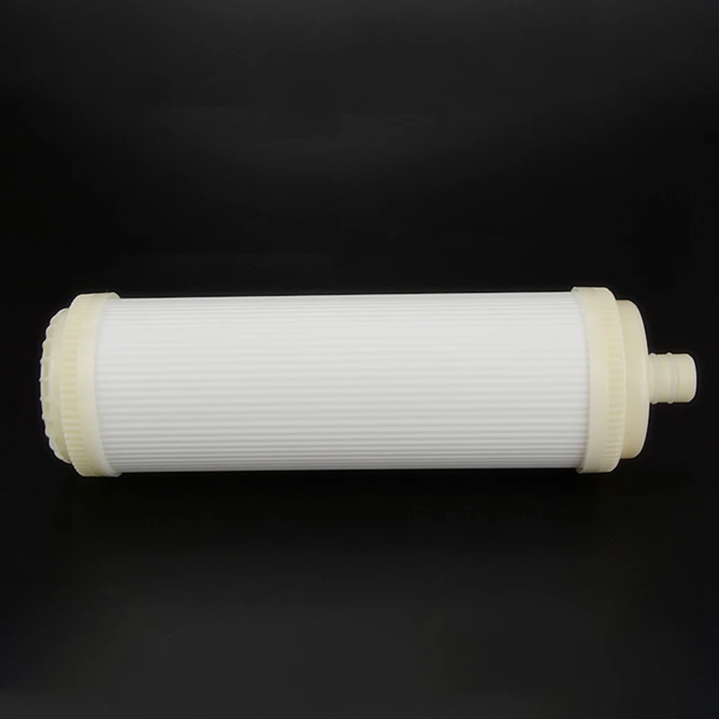 2PCS Plug-In Type UF Hollow Fiber Filter 10 Inch Ultrafiltration Membrane Filter for Water Purifier Household Pre-Filtration