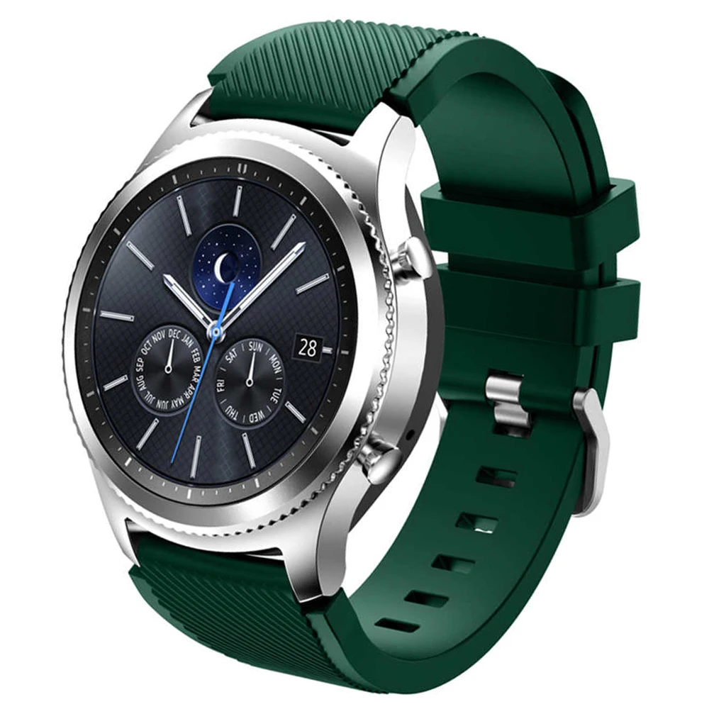 Ремешок 22 мм для galaxy watch 46 R800 спортивный сменный Браслет смарт-часов браслет Samsung